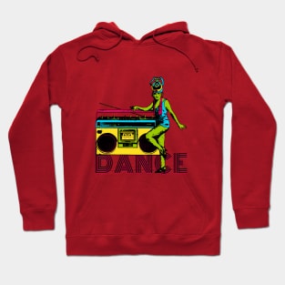 Dance 80s Boom Box 20s Flapper Mash Up Hoodie